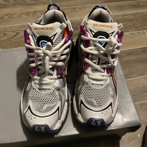 Multi-color Balenciaga runners size 10 size 43 - Picture 3 of 5